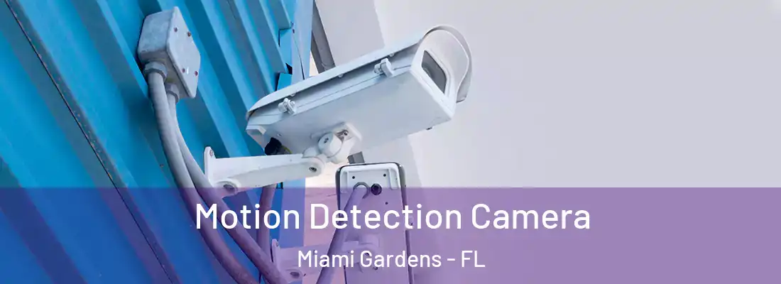 Motion Detection Camera Miami Gardens - FL